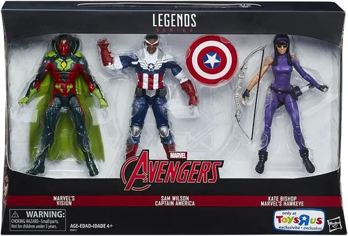 Miniatura 2 de Marvel Legends Avengers Serie de 3 paquetes