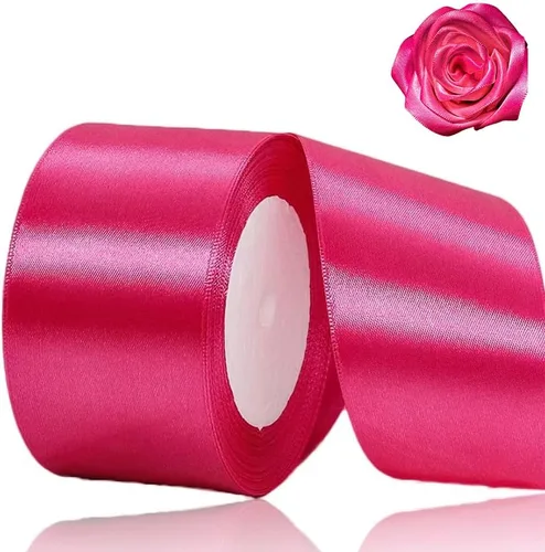 Miniatura 10 de Cinta beige de 1-1/2 pulgadas x 25 yardas, cinta de satén marfil de tela de color sólido para manualidades, coronas, fiesta de boda, Navidad, lazos