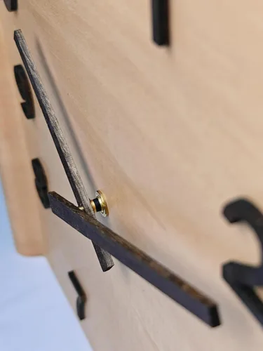 Miniatura 9 de Reloj de pared de 14 pulgadas; reloj de pared de madera; decoraciones para colgar en la pared; decoraciones; reloj decorativo grande; reloj