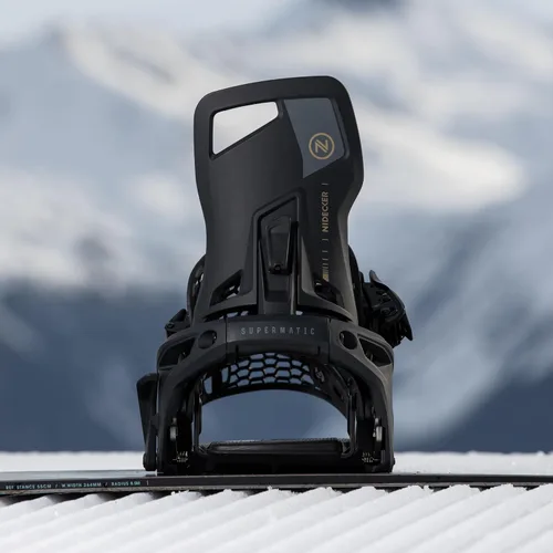Miniatura 7 de Nidecker Supermatic Snowboard First Universal, Doble Entrada, Fijación Automática - Cómoda y Confiable como una Fijación Regular de Dos Correas