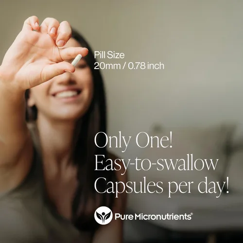 Miniatura 6 de Suplemento de zinc puro 25 mg - Quelato de bisglicinato TRAACS - 120 cápsulas para apoyo inmune, salud de la piel y energía - para hombres y mujeres