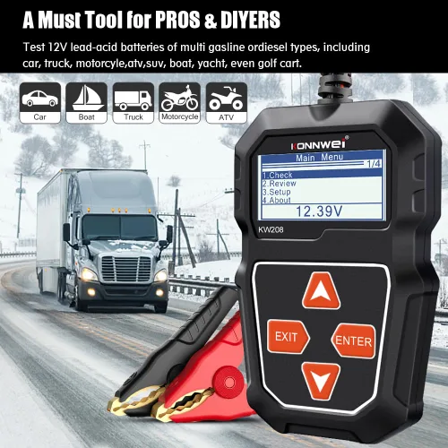 Miniatura 7 de KW208+KW206 OBD2 Guage HUD