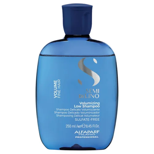 Alfaparf Milano Semi Di Lino Champú Volumen Para Cabello Fino – Champú Volumizador Bajo Sin Sulfato – Añade volumen intenso, grosor y cuerpo –