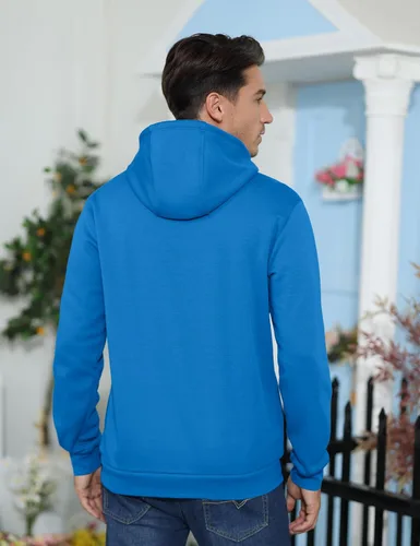 Miniatura 3 de TACVASEN Sudadera deportiva con capucha para hombre, con forro polar, suave, casual, con bolsillo