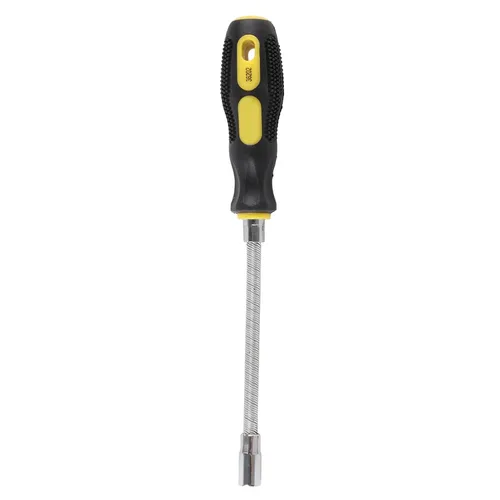 Fafeicy Destornillador de tuerca flexible, enchufe hexagonal de alto rendimiento de 0.276 in con mango ergonómico para reparaciones de espacios