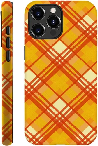 Miniatura 34 de DAIZAG Funda compatible con iPhone 13, funda duradera de protección contra golpes para niñas y mujeres, tema de retazos azul océano Tema