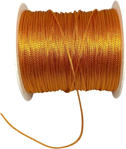 Miniatura 16 de Hilo de cuentas de poliéster de 0.039 pulgadas para bricolaje, opciones de varios colores, collar de amistad de macramé, cuerda para hacer pulseras