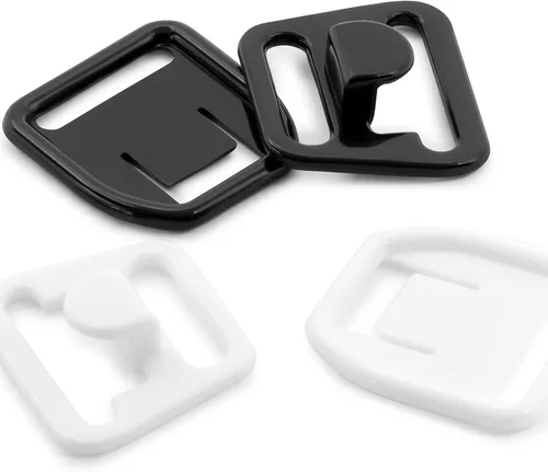 Miniatura 3 de Dritz 56698-12-66 Clips de sujetador, 12 pulgada, negro, blanco, 4