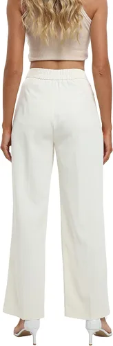 Miniatura 6 de DECIVI Pantalones de paracaídas para mujer Y2K Pantalones elásticos de cintura baja con cordón de ajuste holgado