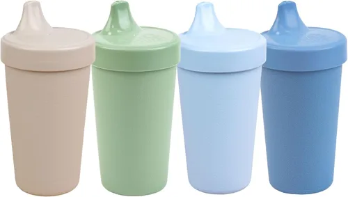 Miniatura 12 de Re-Play - Vasos con tapa y boquilla de 10 oz., hechos en EE.UU. para niños pequeños de 1 año en adelante, a prueba de derrames, aptos