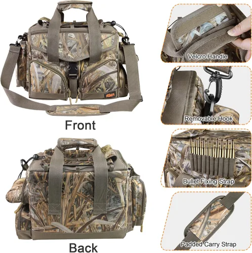 Miniatura 4 de MYDAYS Bolsa ciega de caza, bolsa de lona flotante para caza de patos, aves acuáticas, paloma, Camo, Táctica