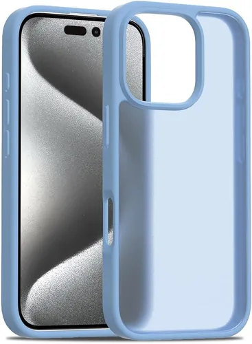 Miniatura 18 de Funda Translúcida Mate para iPhone 11, [Protección contra Caídas de Grado Militar de 10 Pies] Parachoques Protector Delgado Duradero Resistente a