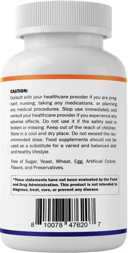Miniatura 9 de Vitamatic Suplemento de orotato de magnesio – 1500 mg por porción, 180 cápsulas – Apoya la salud muscular, nerviosa y cardíaca – Sin OMG, sin gluten