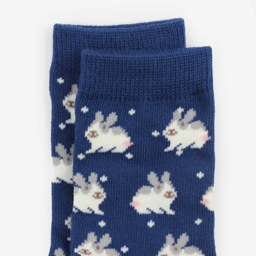 Miniatura 7 de COTTON DAY Caja de regalo de 7 días de la semana, calcetines cortos de moda para niños y niñas, diseño de animales, flores, estrellas, rayas