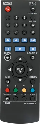 Miniatura 2 de AKB73896401 Reemplazo de control remoto para LG BD640 BP200 BP300 BP340 BP350 BP135W BP145 BP155N UP970 BP135 BP135N BP325W BP155 P175 BP255 BP335W