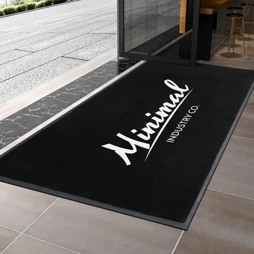 Miniatura 8 de Tapetes comerciales personalizados con logotipo personalizado, tapete de entrada grande, rascador de zapatos, tapete de entrada antideslizante