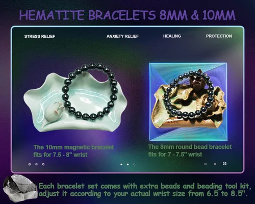Miniatura 6 de Conjunto de pulsera de cristal