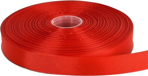 Miniatura 7 de TONIFUL Cinta de grogrén de 1 pulgada, rollo de cinta de grogrén sólido negro para envolver regalos, accesorios para el cabello, coser, lazos