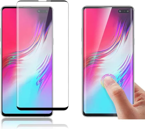 Miniatura 2 de Protector de pantalla de vidrio templado para Samsung Galaxy S10 5G, 2 unidades, 3D, antiarañazos, dureza 9H, protector de pantalla de vidrio