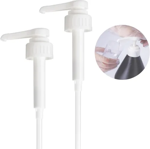 LET'S Resin Dispensador de bomba de galón, dispensador de bomba de resina a prueba de fugas de 10 cc, sin BPA, accesorios de resina 38/401 para