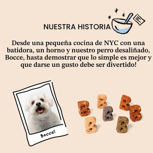 Miniatura 6 de Bocce's Bakery Bac'n Nutty - Golosinas suaves y masticables para perros, sin trigo con sabor a mantequilla de maní y tocino, galletas naturales