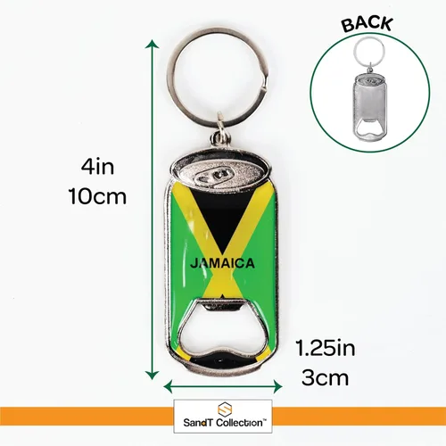 Miniatura 5 de Llavero abrebotellas de cerveza Jamaica - Lata Abrelatas de cerveza