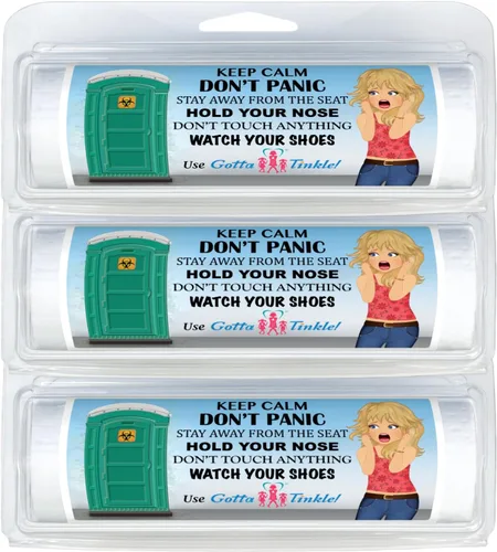 Miniatura 106 de Rollos de papel higiénico biodegradable sin núcleo de tamaño de viaje de alta calidad, práctico dispensador de plástico, mascotas y caballos 617
