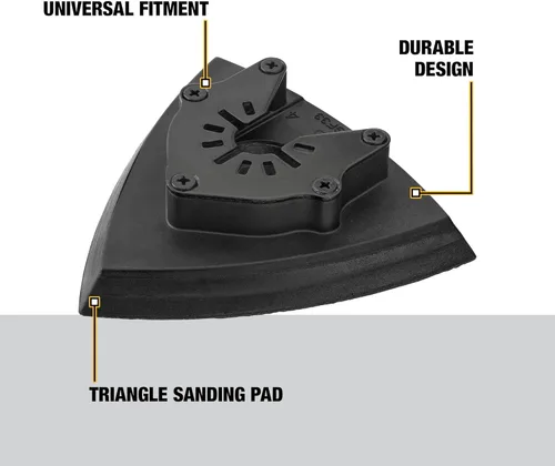 Miniatura 2 de DEWALT Almohadilla de lijado para herramienta oscilante (DWA4200), color negro