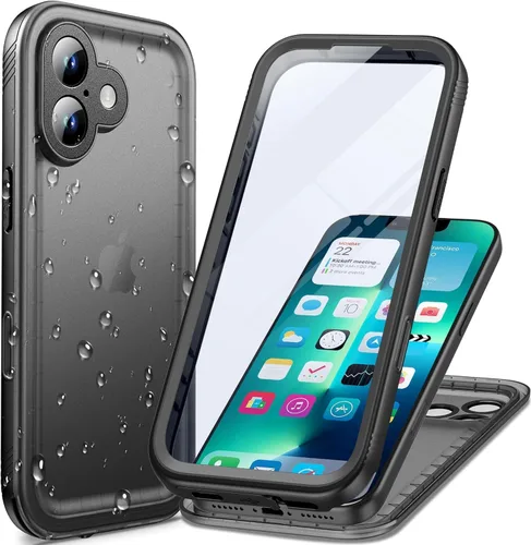 Miniatura 67 de Cozycase TOP Funda impermeable para iPhone 17 Pro Max - Grado militar resistente a todo 360 con protector de cámara de pantalla, doble IP68 a prueba