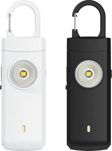 Miniatura 8 de Alarma personal recargable para mujeres, regalos de cumpleaños de Navidad para mujeres, hijas, estudiantes universitarios, adolescentes, ancianos