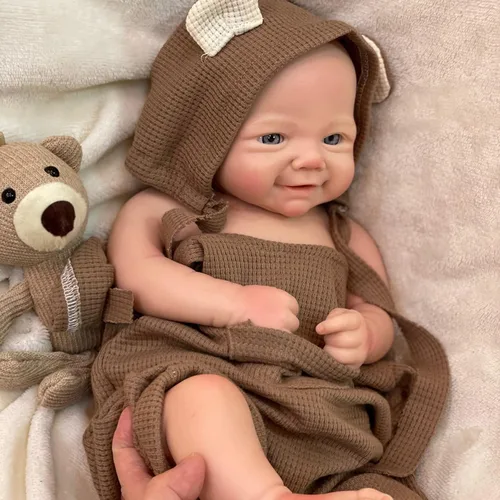 Miniatura 2 de OtardDolls Muñecas Bebé Reborn Realistas Muñeca Bebé Reborn de 17 Pulgadas Cuerpo Completo de Silicona Bebé Hecho a Mano con Peso Recién Nacido