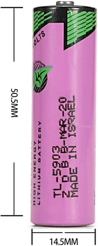 Miniatura 3 de 5 unids 3.6V 2400mAh SL-360 PLC/TL-5903 AA batería de litio para Tadiran TL-5903 SL-360 S7-400 ER14500 ER14505 para Siemens S7-400 PLC máquina