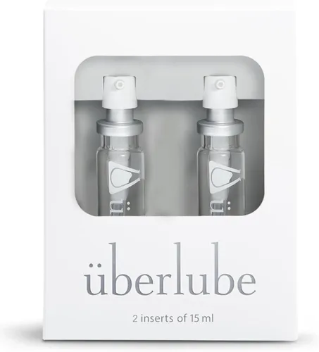 Miniatura 2 de Uberlube Lubricante de silicona - Good to Go Recarga de viaje, lubricante de silicona sin perfume, lubricación personal: lubricante sexual líquido
