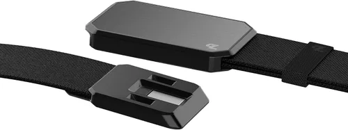 Miniatura 2 de Groove Life - Cinturón de nailon elástico para hombre con hebilla magnética de aluminio