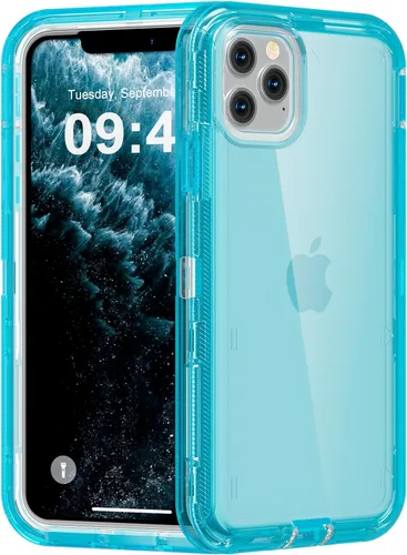Miniatura 29 de Follaroma para iPhone 11, Funda Resistente a Prueba de Golpes, Protección Anti-Caída, Funda Protectora Transparente de Doble Capa Compatible