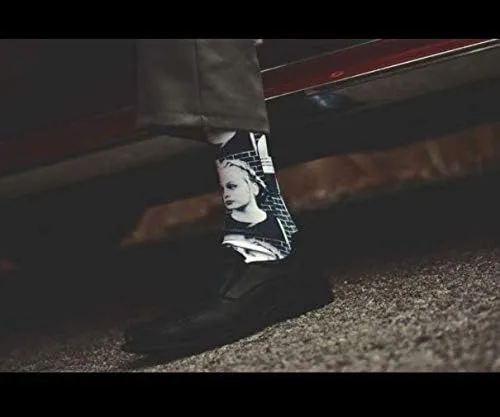 Miniatura 8 de Calcetines personalizados con foto familiar para hombres y mujeres, carga tu imagen familiar única y memorable