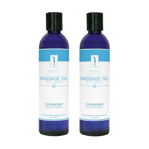 Miniatura 10 de Master Massage Aceite de masaje de grado superior, sin perfume (8 onzas líquidas)