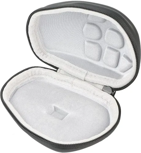 Miniatura 3 de co2CREA Funda de viaje rígida de repuesto para mouse inalámbrico Logitech MX Master 2S Advanced (funda negra + interior blanco)