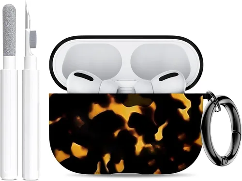 Miniatura 14 de Funda compatible con Airpods Pro 3 (2025) con soporte para teléfono y kit de limpieza, bonito clip de silicona suave para Apple AirPods Pro de 3ª