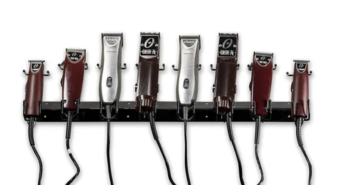 Miniatura 2 de BarberMate Barber Buddy - Escurridor de 8 ranuras, cortadora de peluquería y organizador de herramientas para el cabello, estante de estación