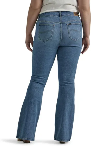Miniatura 3 de Lee Jeans acampanados legendarios de talle medio para mujer, talla grande