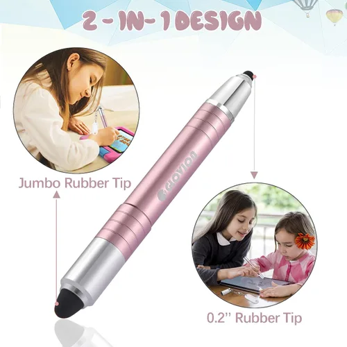 Miniatura 2 de Lápiz capacitivo para iPad iPhone con tapa magnética, pantallas táctiles para tabletas de niños, todos los dispositivos de pantalla táctil