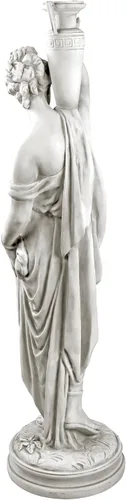 Miniatura 4 de Design Toscano Dione the Divine Greek Water Woman - Estatua de jardín para interiores y exteriores, tamaño mediano, 22 pulgadas de alto, resina