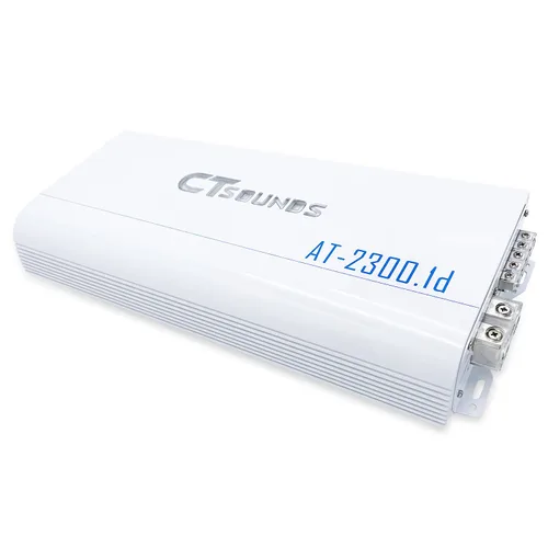 Miniatura 3 de CT Sounds ATv2-2300.1d Amplificador monobloque de coche de clase D con correa de 2500 vatios