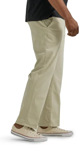 Miniatura 3 de Lee Pantalón regular de pierna recta de Extreme Motion para hombre, talla grande y alto, frente plana