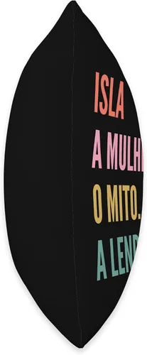 Miniatura 2 de Funny Portuguese First Name Design - Isla Throw Pillow