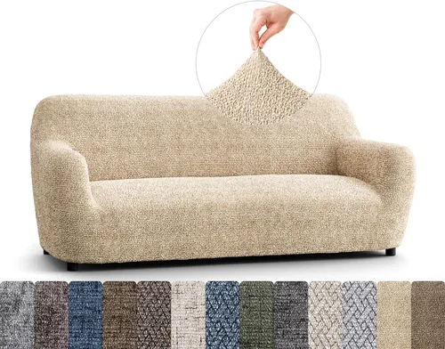 Miniatura 25 de PAULATO BY GA.I.CO. Funda para silla – Funda elástica para sillón – Funda de sillón para mascotas y niños – Fundas suaves para silla – Protector