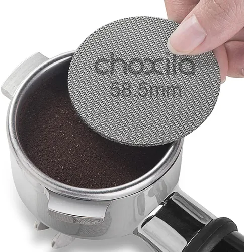 Miniatura 8 de Espresso Puck Screen choxila 1.7 Espesor 100μm Filtro Finura Filtros Reutilizables Filtro de Café de Acero Inoxidable Disco Disco Disco Pantalla