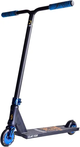 Freestyle Pro Stunt Scooter 4.331 in Pro Scooter Ruedas HIC Sistema de compresión Kick Scooter Azul cromado