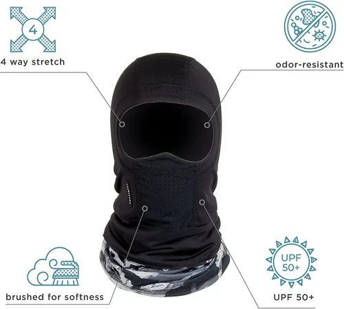Miniatura 3 de Turtle Fur quattroClava with Storm Flap Comfort Shell Performance Balaclava